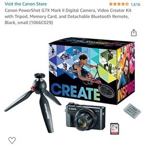 Canon G7 Mark II BRAND NEW